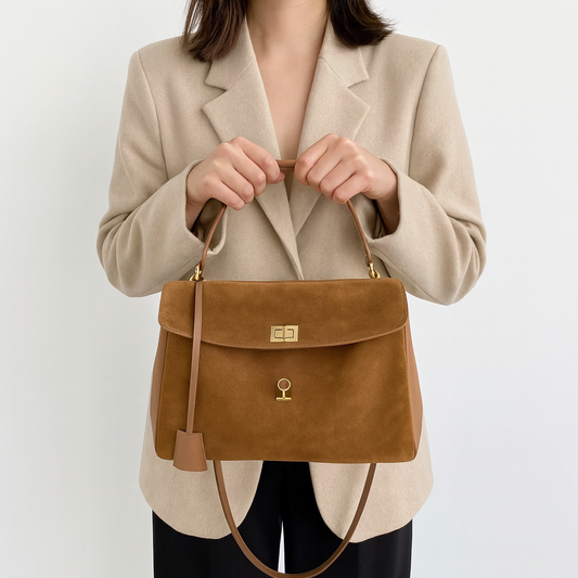 The Suede Tote